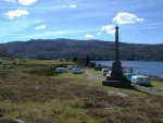 Monument and camping site.
