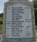 Tarbat (Portmahomack) War Memorial