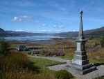 View from Memorial looking down Loch Torridon towards Alligin.