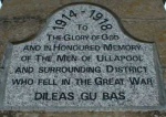 Ullapool War Memorial