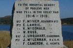 Poolewe War Memorial