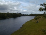 River, looking downstream from the road bridge