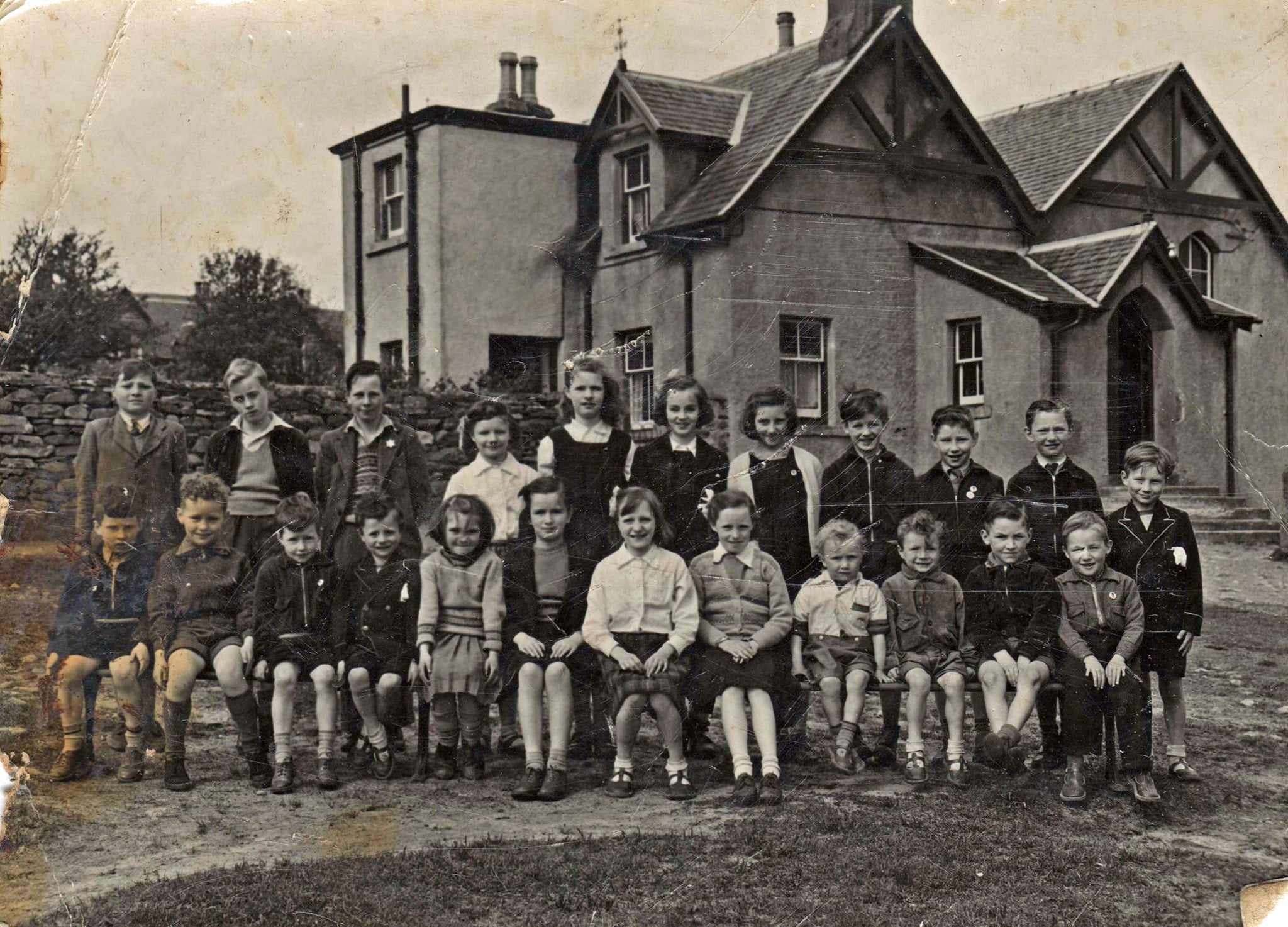 6) Badcaul school, early 1950's