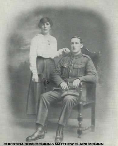 Corporal M. McGinn and his wife