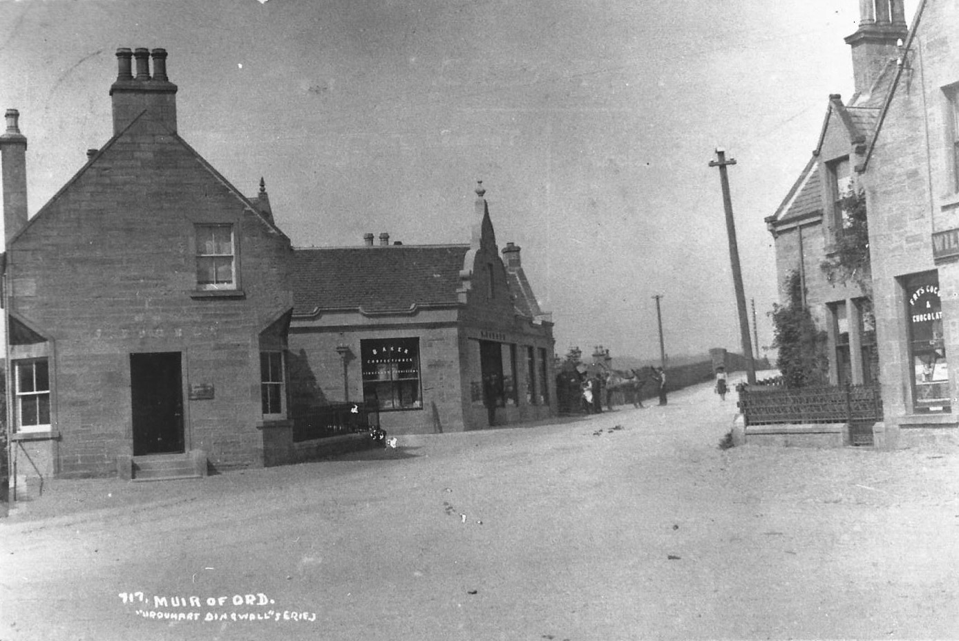 Forbes shop, Bridgemount, 1934