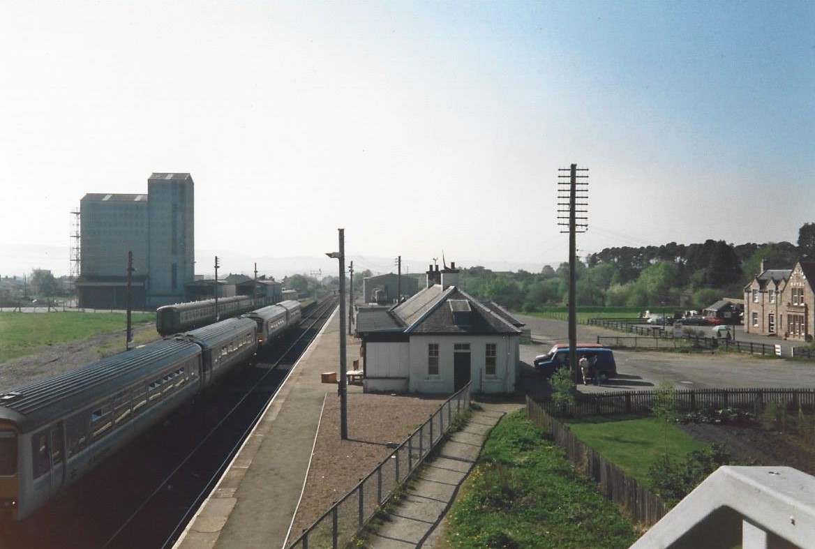 Railway line looking toward Beauly