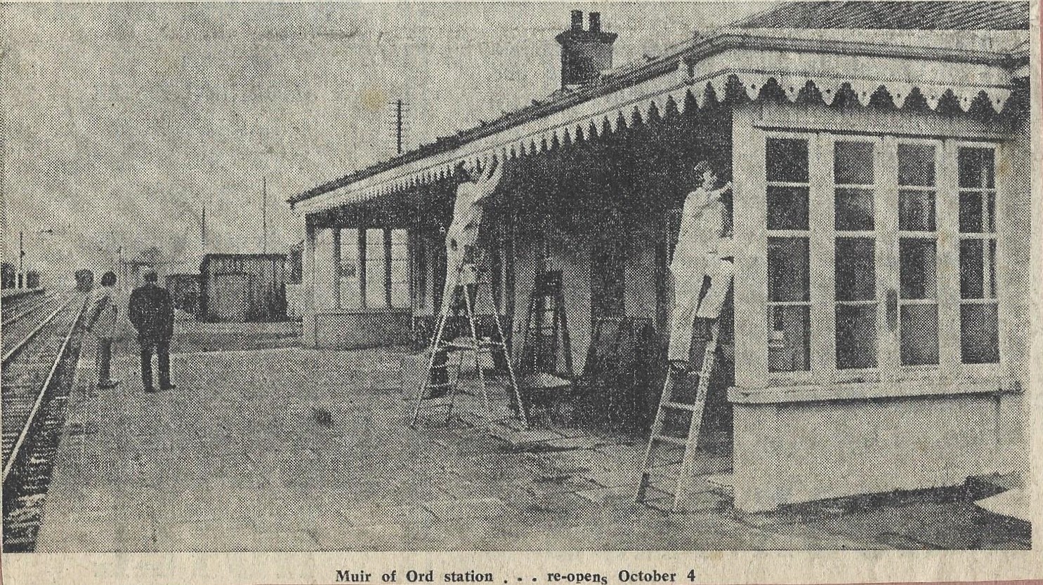 Sprucing up before reopening 1976