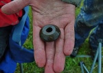 Some finds - Cromarty 2016 - Decorated bead spindle whorl