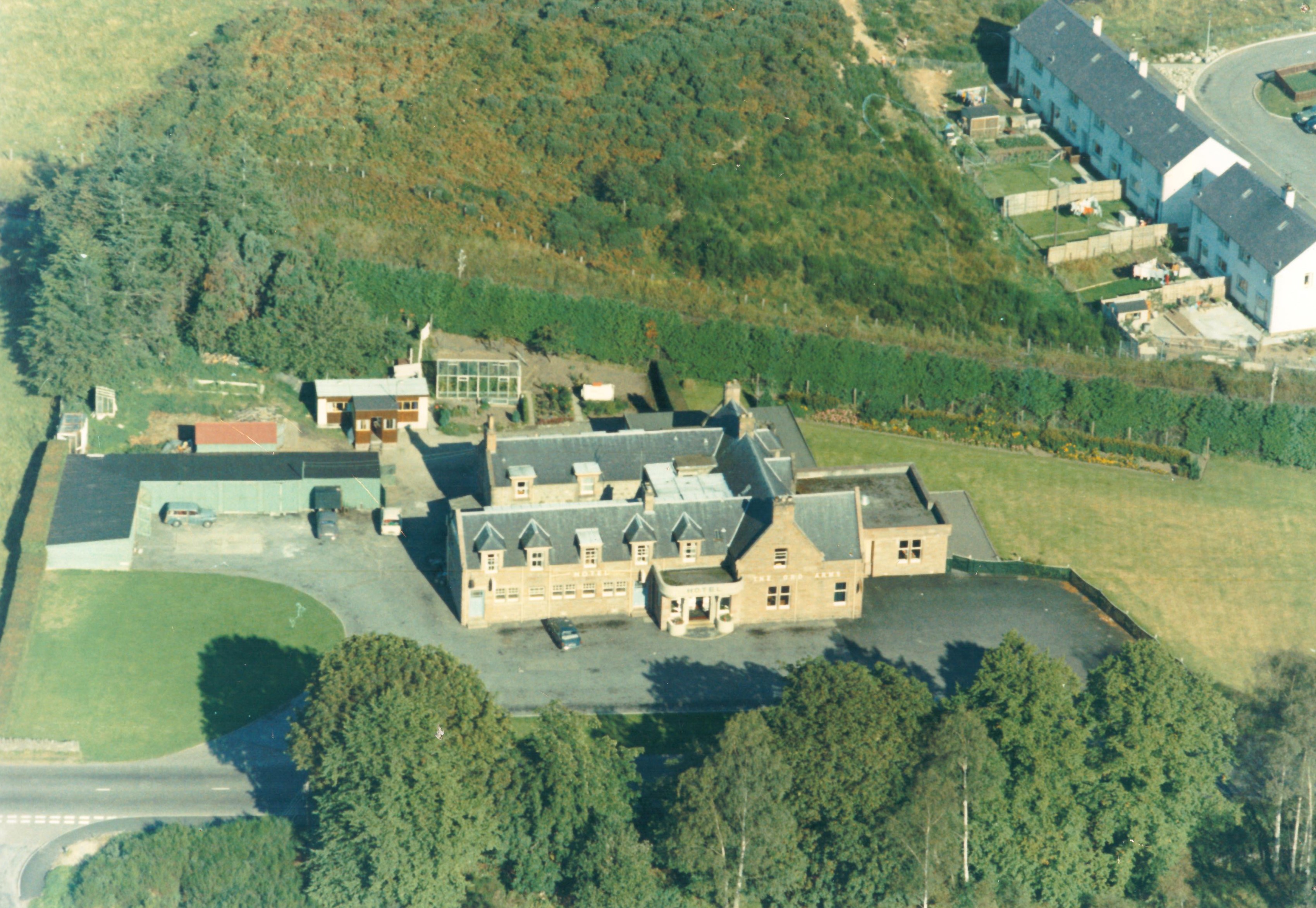Aerial Ord Arms Hotel