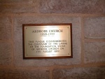 Centenary plaque